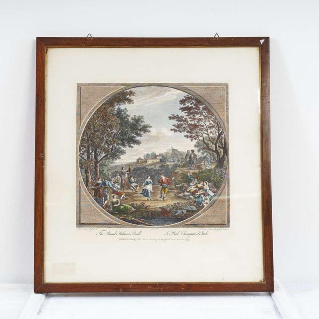 Francesco Bartolozzi, Untitled, 2000s, Watercolor Engravings, Framed, Set of 2 For Sale - Image 3 of 11