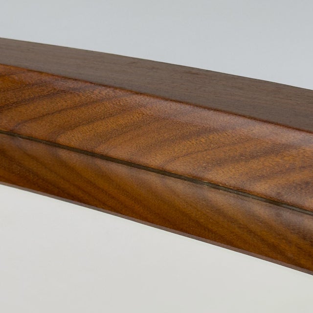 Mid-Century Wall Mirror in Teak, Italy, 1960s For Sale - Image 17 of 18