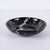 Mid-Century Italian Black Marble with White Grains Round Bowl, 1950s For Sale - Image 4 of 18