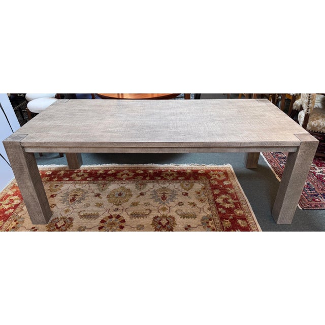 Design Plus Gallery presents the Reclaimed Oak Wood Dining Table from Restoration Hardware. The table was designed by Theo...