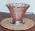 Art Deco Funnel-Shaped Vase in Blown Glass & Chrome Mount, 1920s For Sale - Image 9 of 18