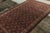 Tribal Hand-Knotted Antique Russian Yamut Rug in Red, White Tribal Dyrnak Pattern For Sale - Image 3 of 7