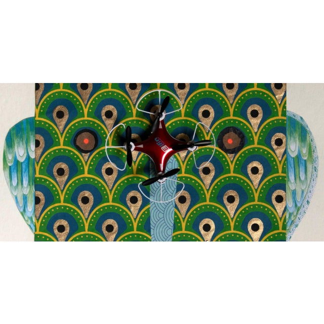 Plastic Fallen Angel by Raluca Arnăutu, Collage on Paper For Sale - Image 7 of 8