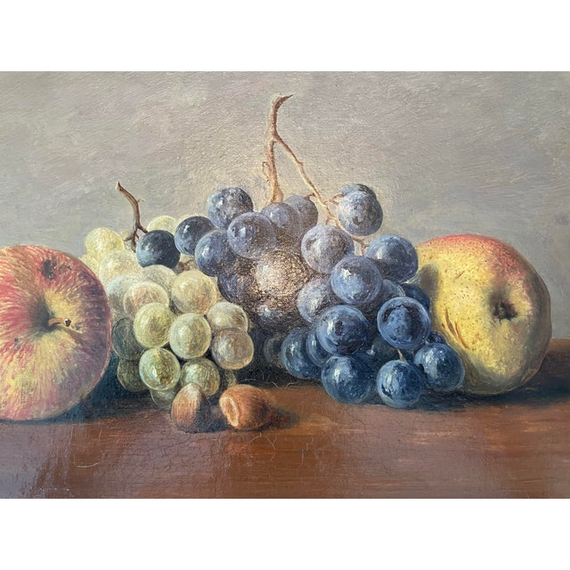 Antique 19th Century Still Life Oil Painting Leopold Frederick Guder For Sale In New York - Image 6 of 6