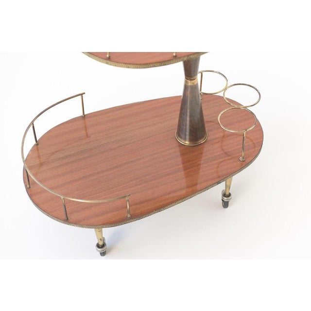 Bar Cart, Italy, 1955 For Sale - Image 9 of 12