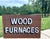 Hand Painted Advertising Metal Sign Wood Furnaces For Sale - Image 12 of 12