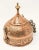 Antique Indian Copper Pandan Betel Box, Mughal Revival, Pierced Dome Lid For Sale - Image 12 of 13