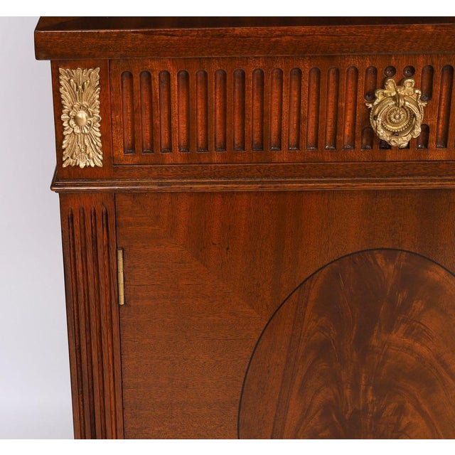 White Vintage 20th Century Flame Mahogany Sideboard from Waring & Gillow For Sale - Image 8 of 18