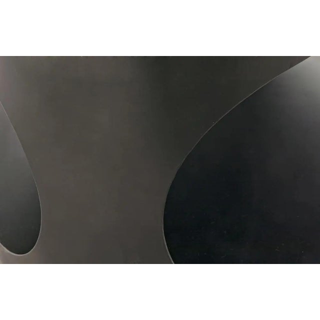 Not Yet Made - Made To Order NOIR Eclipse Oval Coffee Table, Black Iron For Sale - Image 5 of 6