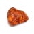 This antique brooch pin pendant is crafted in 825 sterling silver and features one oversized natural amber . The pendant...