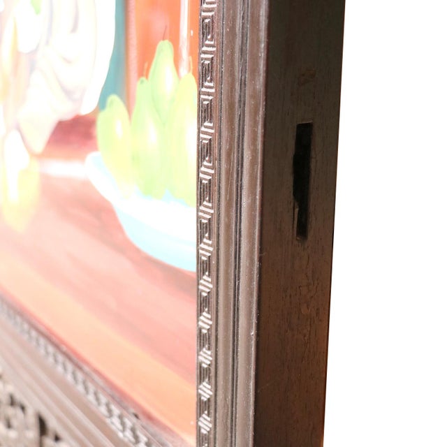 Chinese Reverse Glass Paintings For Sale - Image 10 of 12