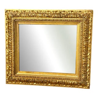 Napoleon III Mirror in Gold Frame For Sale