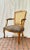 Late 20th Century French Provincial Louis XV Style Cane Back Arm Chair For Sale - Image 12 of 12