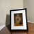Beautiful vintage floral still life painting featuring a vibrant bouquet of multicolored flowers arranged in a decorative...