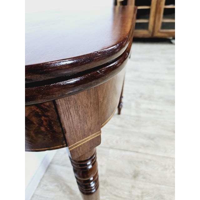 Antique Card Game Table in Mahogany, 1800s For Sale - Image 5 of 18