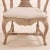1940s A Pair of Swedish Rococo Carved and Whitewashed Walnut Armchairs C 1940 For Sale - Image 5 of 5
