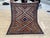 Burgundy Fine Afghan Kazak Style Rainbow Sunburst Wool Rug 5x7 For Sale - Image 8 of 13