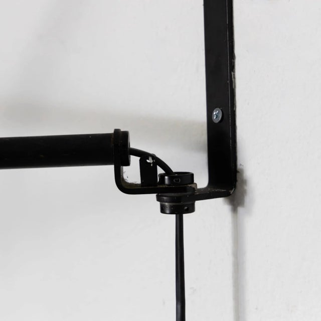 Mid-Century Wall Lamp Potence Counterweight by Stilnovo. Italy, 1970s For Sale - Image 10 of 13