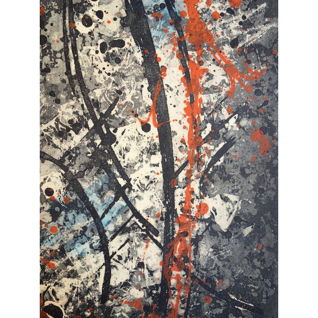 Modern Satish Sharma, Composition pour Vence, Etching For Sale - Image 3 of 6