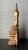 Gold Antique Burmese Buddha Wooden Statue, Burma Myanmar Shan Style Statue, 19” T For Sale - Image 8 of 12