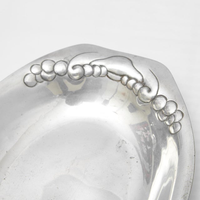 Silver Antique Mogens Ballin Serving Dish For Sale - Image 8 of 9