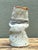 Mid-Century Modern Vintage Abstract Form Ceramic Vase For Sale - Image 3 of 12