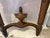 Burnt Umber Mid 20th Century French Louis XVI Style Marble Top Wall Mounted Console Table For Sale - Image 8 of 16