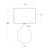 Not Yet Made - Made To Order Regina Andrew Biscayne Table Lamp For Sale - Image 5 of 6