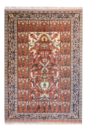 Vintage Sarakhs Tree-Of-Life Rug