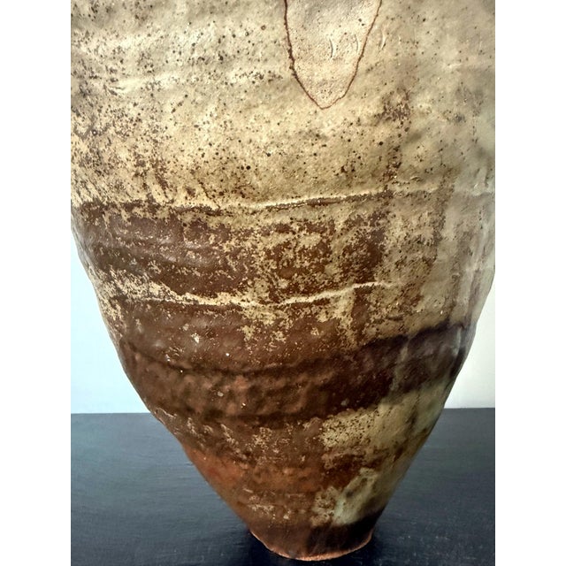 Ceramic Fine Early Sculptural Ceramic Hand-built Vessel by Ewen Henderson For Sale - Image 7 of 16