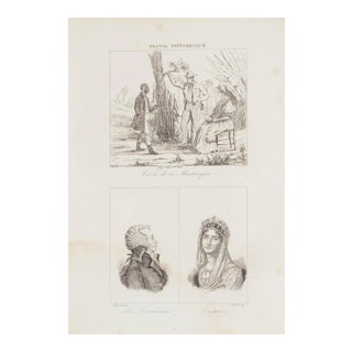 Unknown - Portrait - Original Lithograph - 19th century For Sale