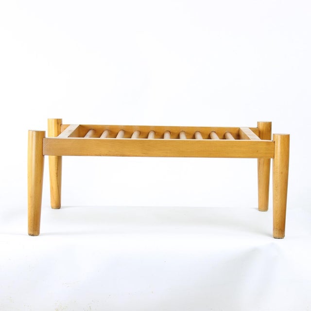 Vintage Plant Holder in Oak, 1960s For Sale - Image 6 of 8