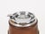 Mid-Century Pleated Leather and Brass Floor Ashtray from Nova Tecno, Italy, 1960s For Sale - Image 11 of 17