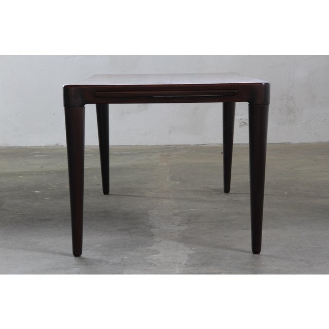 Vintage Rosewood Coffee Table by B.C. Vejle, Denmark, 1960s For Sale - Image 9 of 16