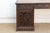 Finely Carved Anglo-Indian Rosewood Pedestal Desk For Sale - Image 4 of 12