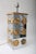Mid-Century Modern Cork & Chrome Table Lamp Paul Evans Style For Sale - Image 3 of 11