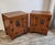 Mid 20th Century Vintage Chinese Elm Apothecary Nightstands / Bedside Cabinets - A Pair For Sale - Image 5 of 18
