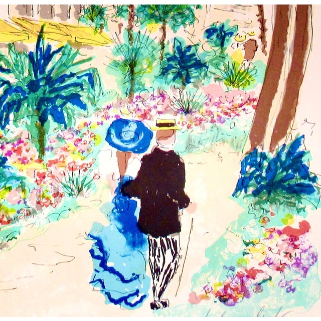 Urbain Huchet Nice, Palais De La Méditerranée C. 1980 Reproduction Print For Sale - Image 4 of 7