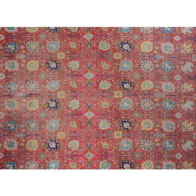 Mid-20th Century Tabriz Rug For Sale - Image 4 of 10