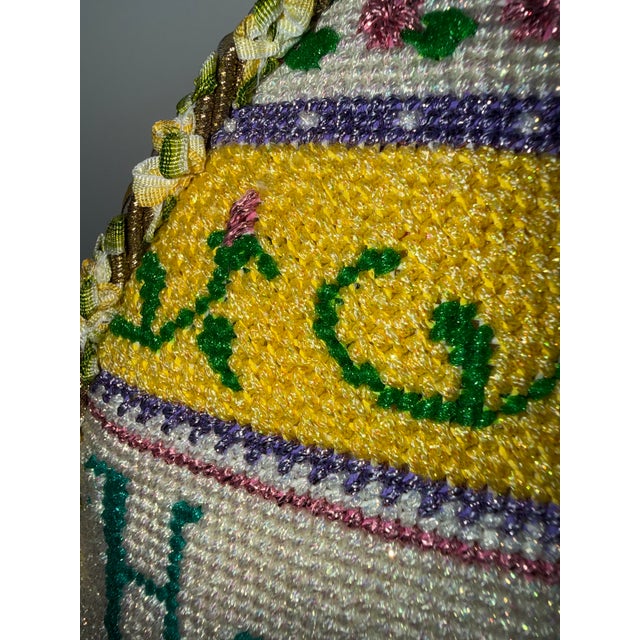 1980s Happy Easter Pillow For Sale - Image 5 of 9