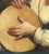 Unknown, Italian Girl with a Tambourine, 1890s, Oil on Canvas, Framed For Sale - Image 5 of 6