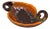 Majolica Centerpiece with Lava Effect Enamel from Vallauris, 1970s For Sale