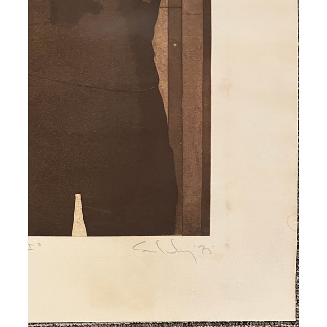 Figurative 1975 Female Figure Etching and Aquatint For Sale - Image 3 of 4