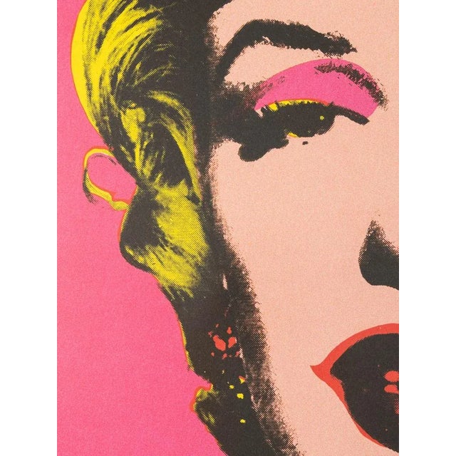 Warhol's Monroe Exhibition Plaque For Sale - Image 4 of 10