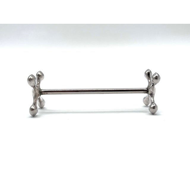Vintage Space Age Silver-Plated Knife Rest Jacks from WMF, 1960s, Set of 6 For Sale - Image 13 of 18