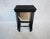 20th Century Antique Victorian Ebonised / Black Lacquer Nest of three tables Each table is on delicate spindle legs with...