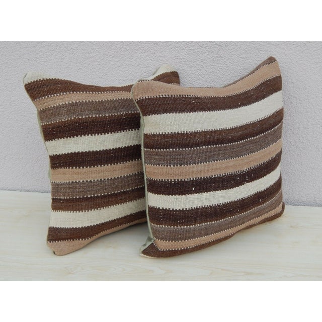 Handmade Turkish Kilim Pillows A Pair Chairish