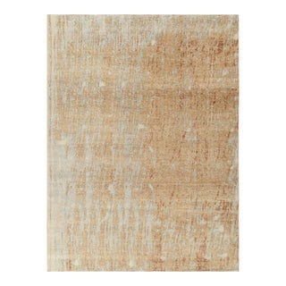 Rug & Kilim’s Abstrait Rug in Beige, 9x12 For Sale