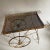 Mid 20th Century Vintage French Metal Garden Flower Cart For Sale - Image 5 of 8
