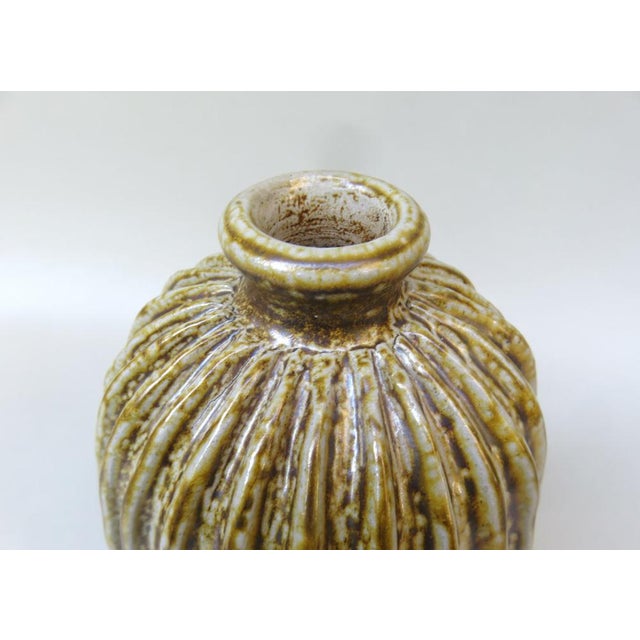 Vintage Handmade Four Faces Vase in Ceramic, 1960s For Sale - Image 14 of 18